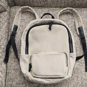 Everlane Grayish / Black Backpack